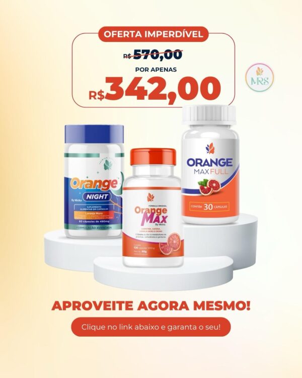 COMBO ORANGE FULL + MAX + ORANGE NIGHT